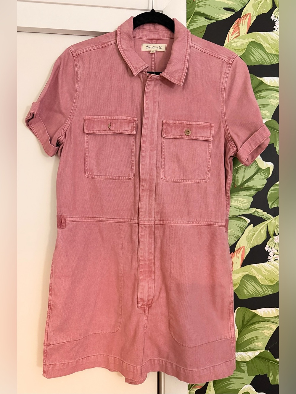 Madewell Men's Pink Utility Shirt